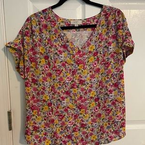 Loft Outlet Floral Blouse
